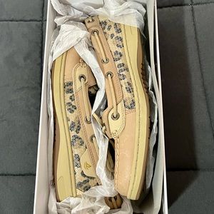 Sperry Top-Sider Angelfish Linen Leopard